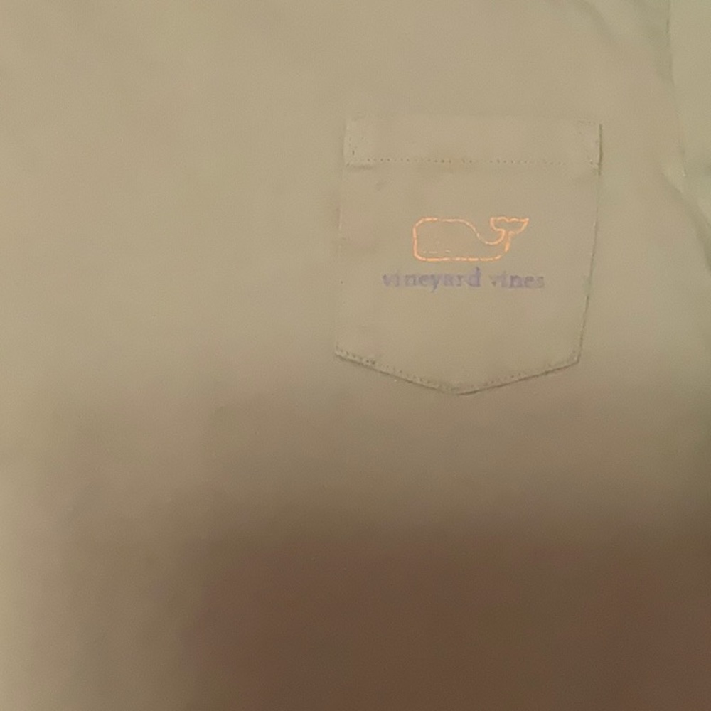 Vineyard vines teal green long sleeve tee